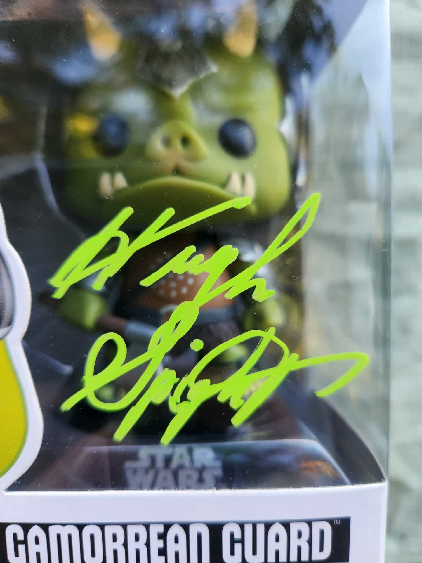 MULTI-SIGNED Gamorrean Guard Funko Pop!