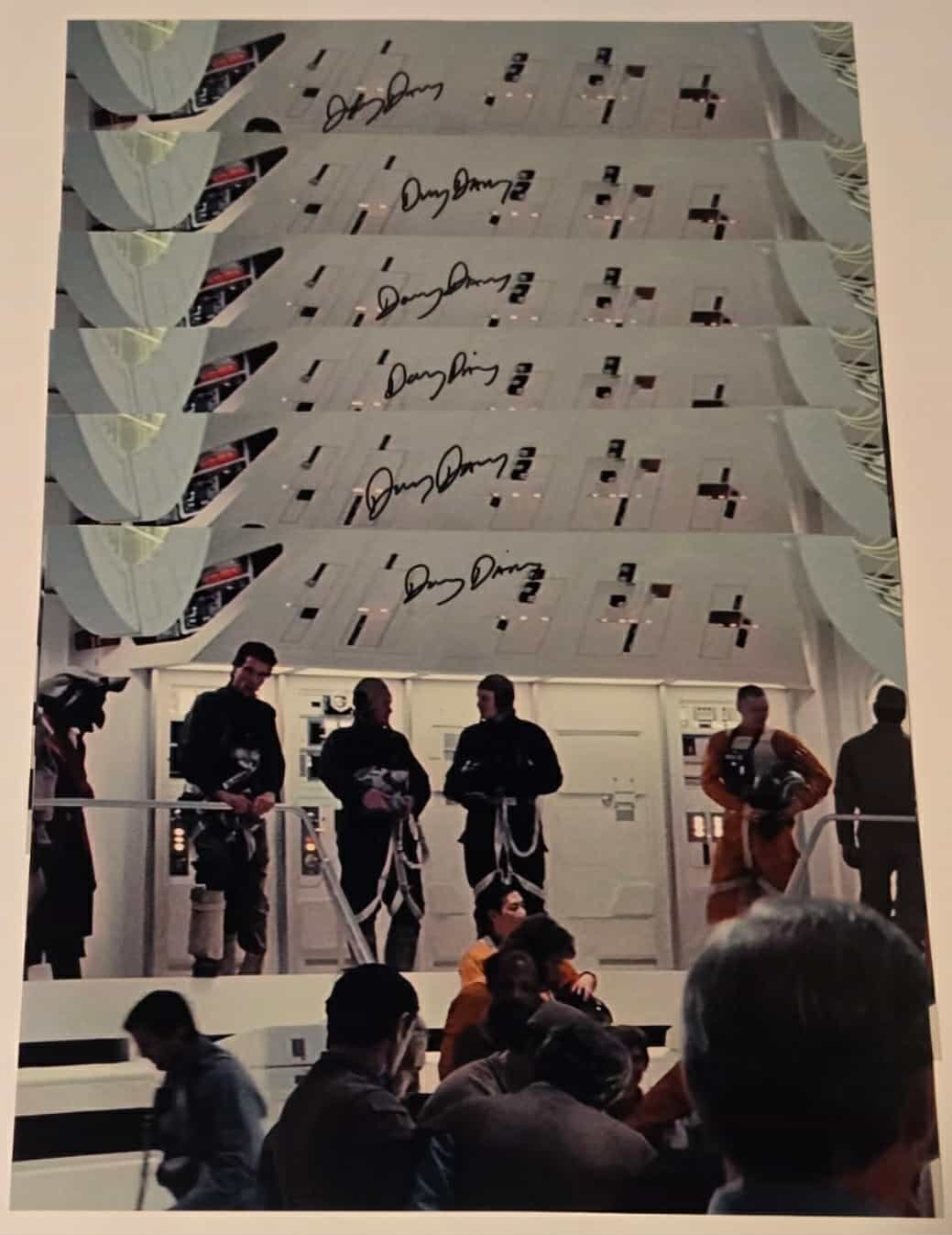 Danny D'Arcy SIGNED A-Wing Pilot 8x10