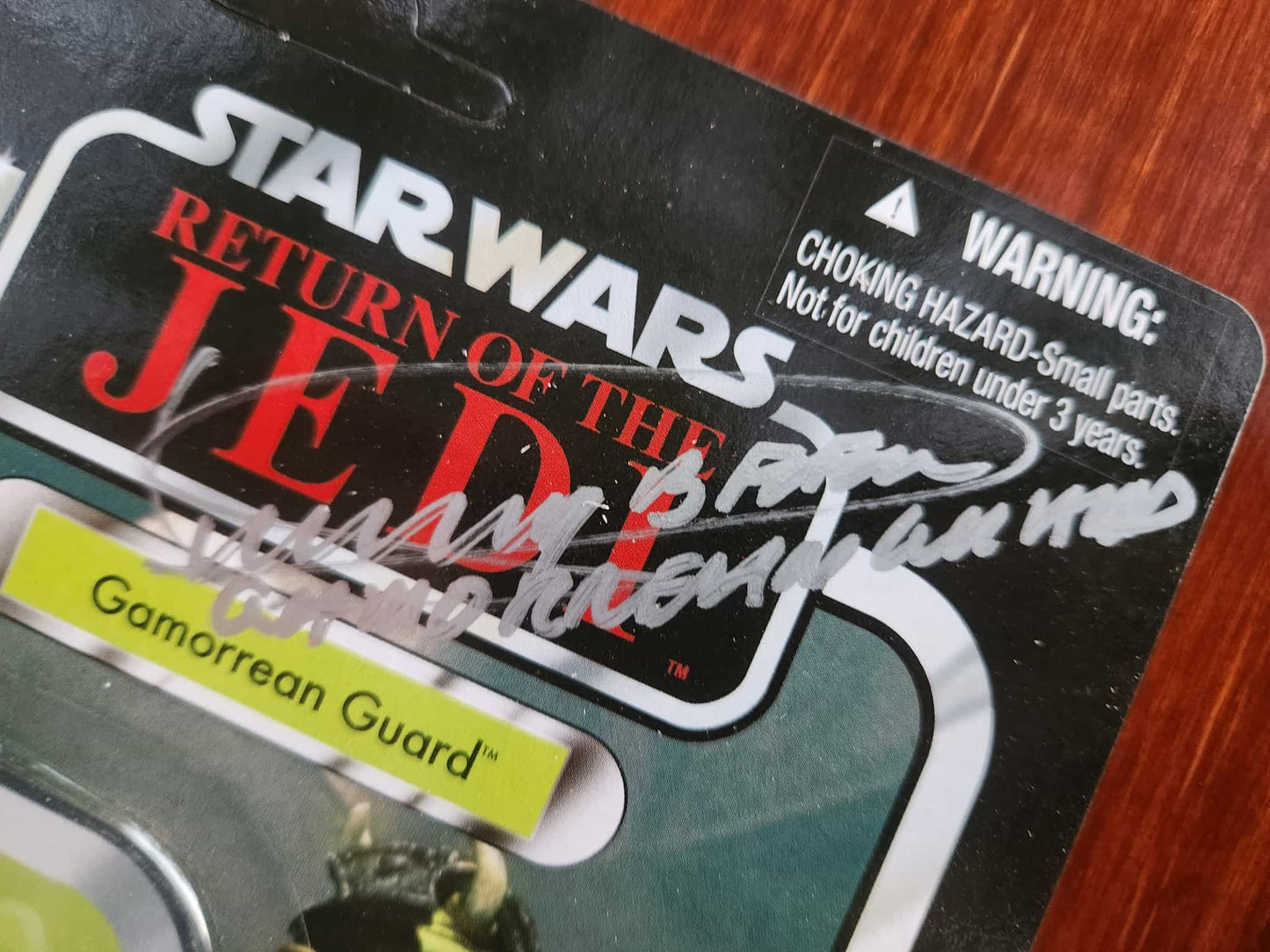 MULTI-SIGNED 3.75" Gamorrean Guard Figure