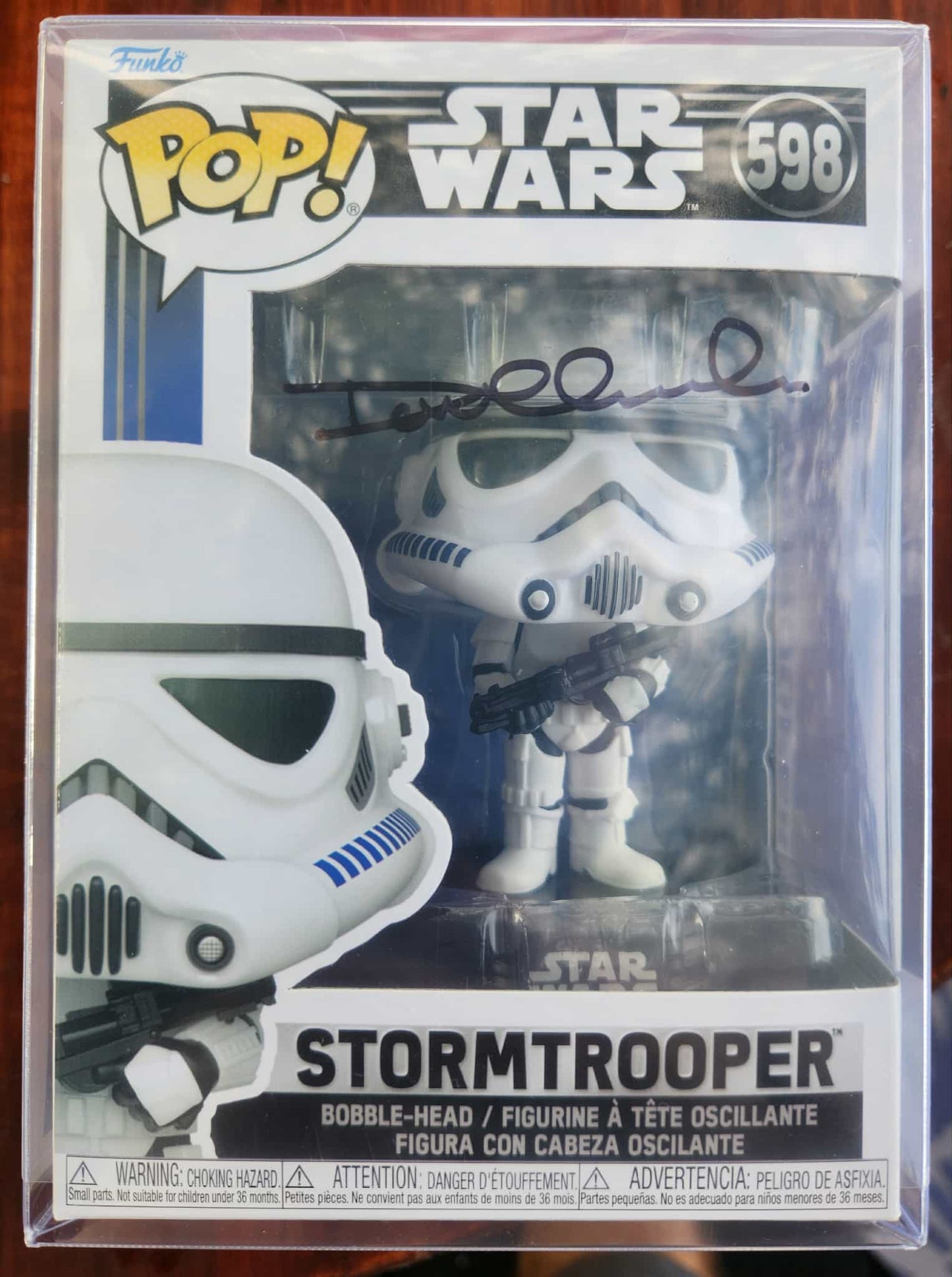 David Church SIGNED 'ANH' Stormtrooper Funko Pop!