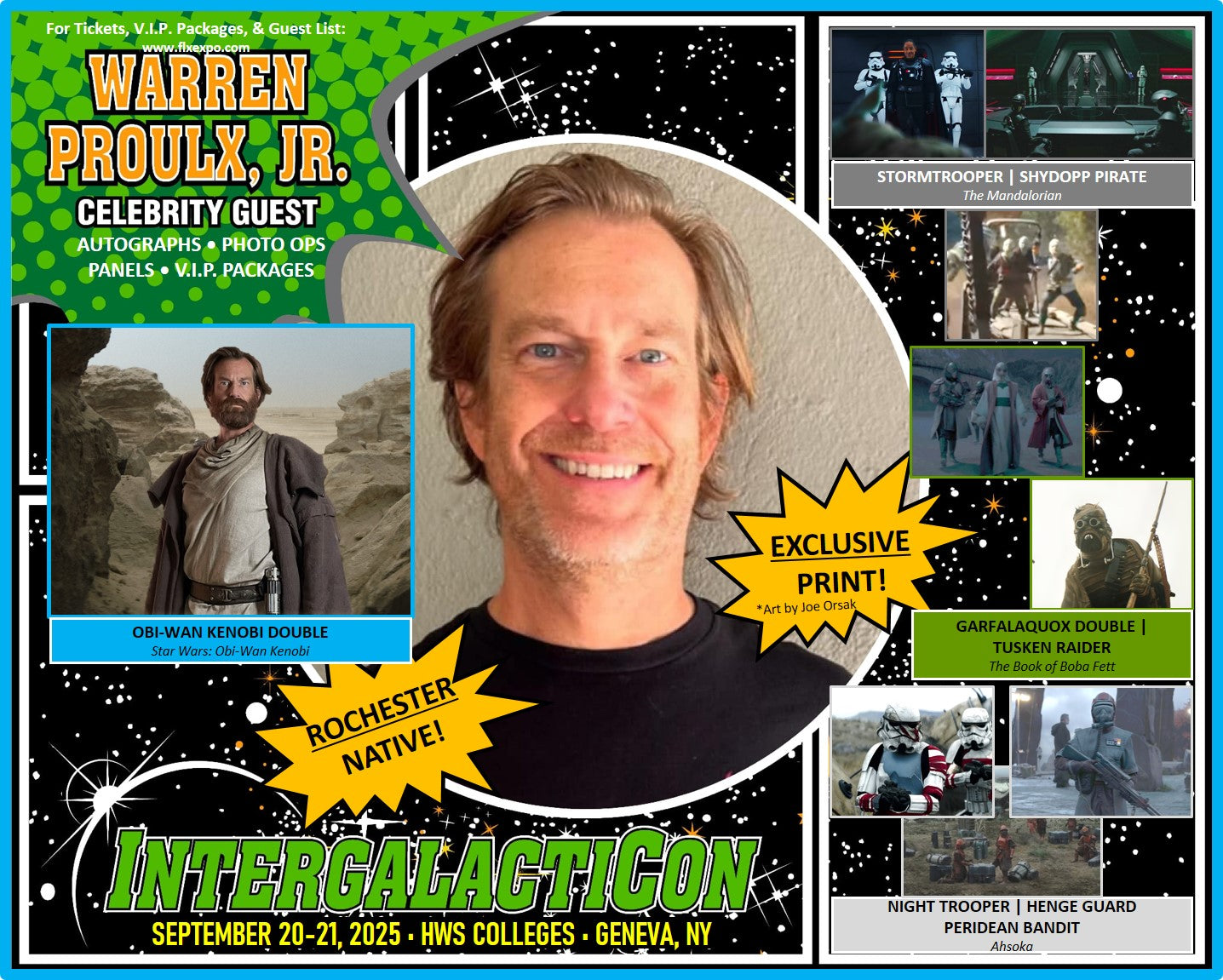 WARREN PROULX, JR. - Celebrity Guest