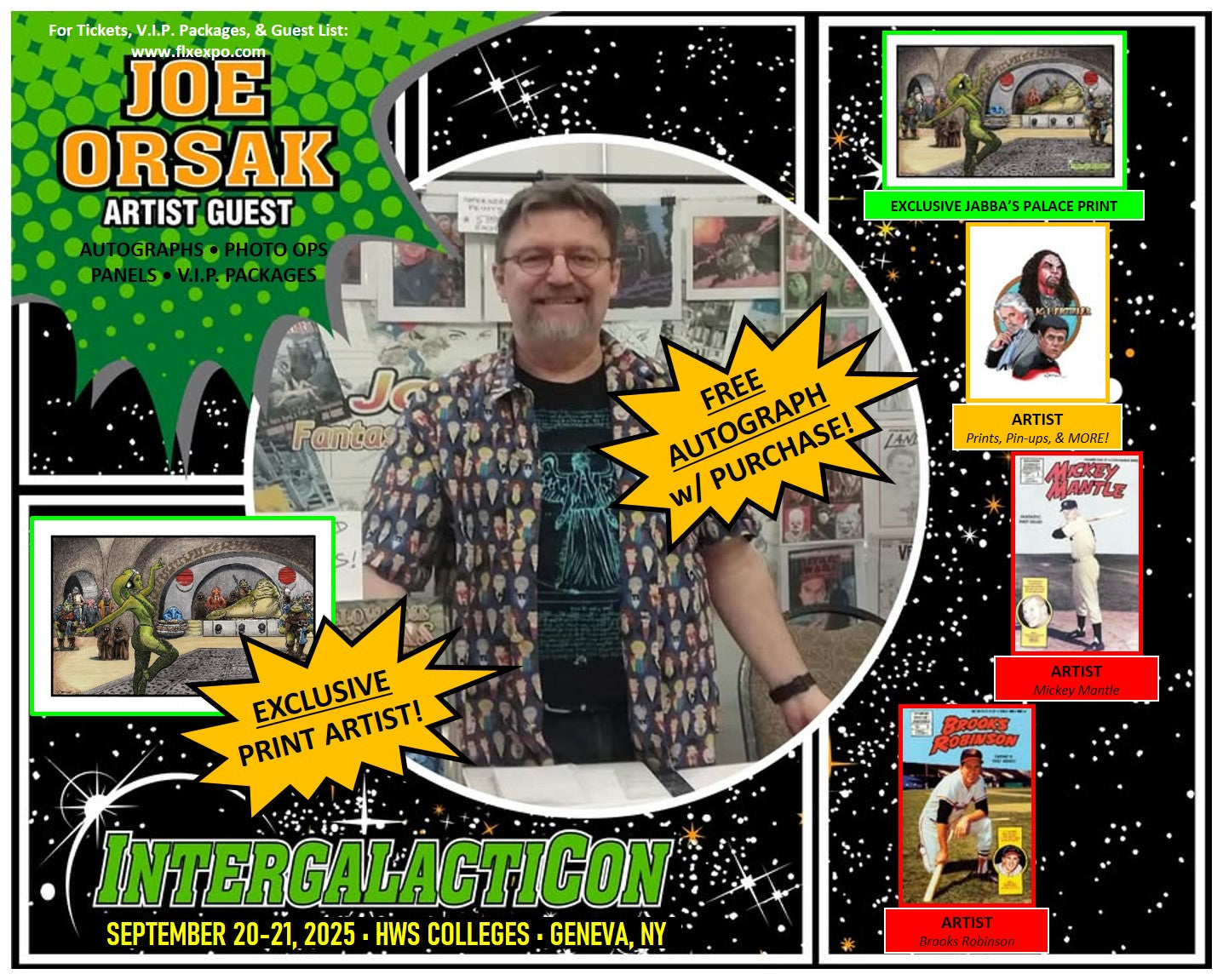 JOE ORSAK - Artist Guest