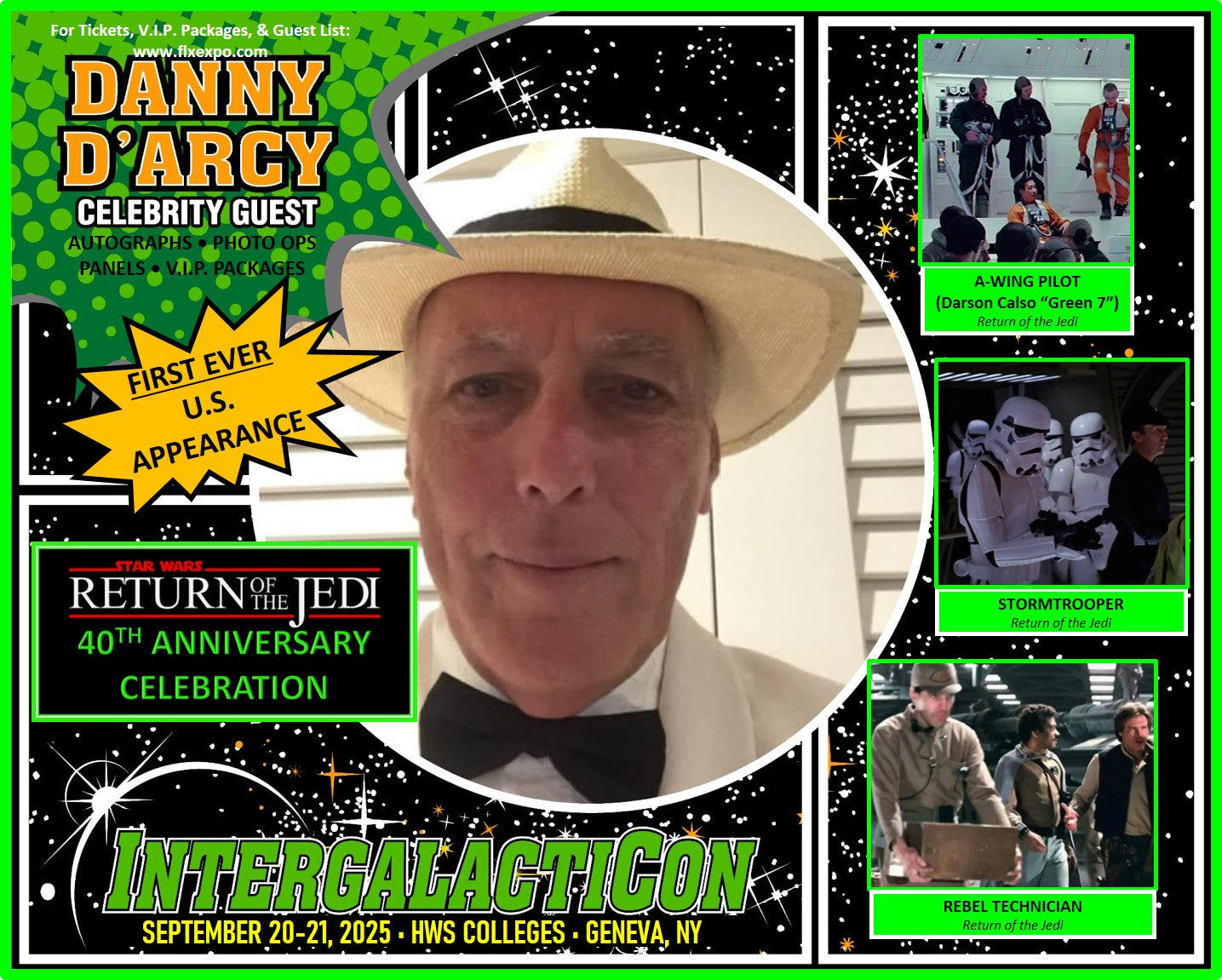 DANNY D'ARCY - Celebrity Guest