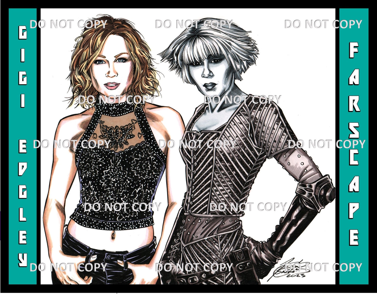 Exclusive Gigi Edgley Print