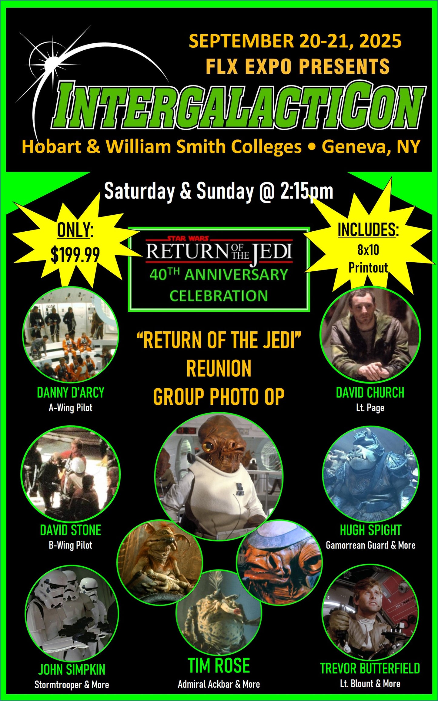 "Return of the Jedi" Reunion Photo Op