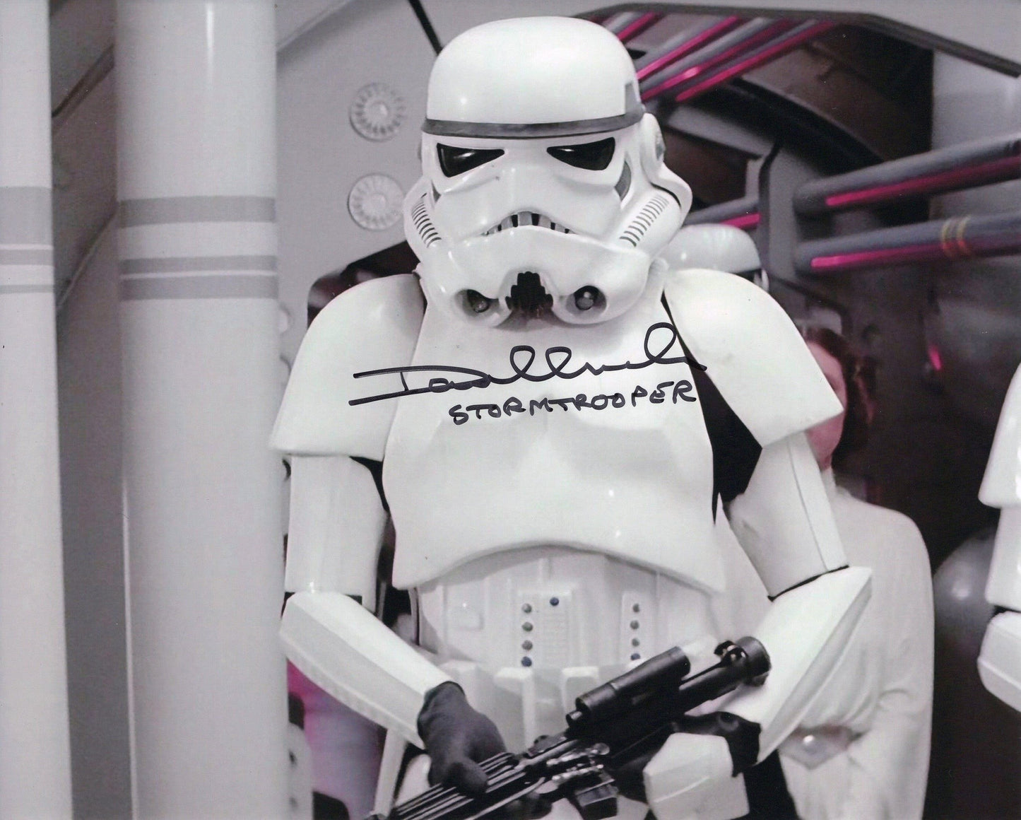 David Church SIGNED Stormtrooper 8x10