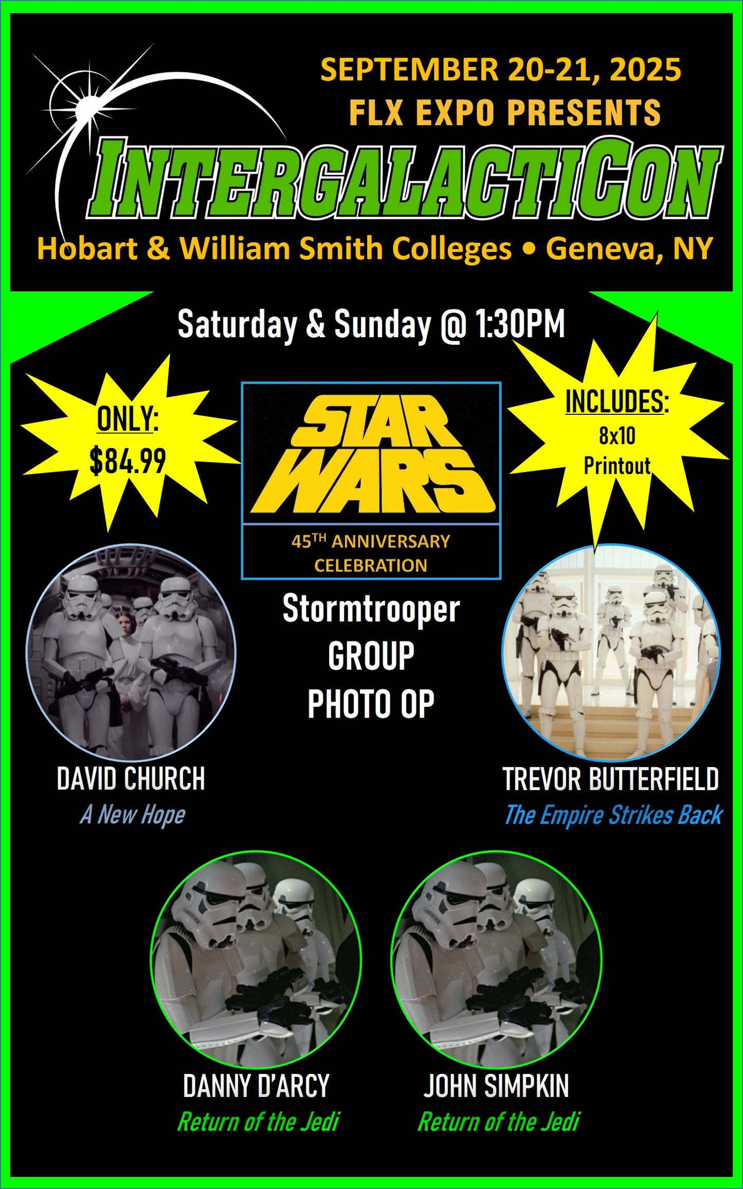 Stormtroopers Group Photo Op
