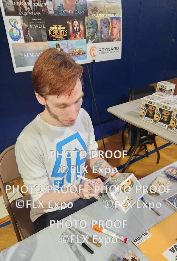Derek Lane SIGNED Majordomo Funko Pop!