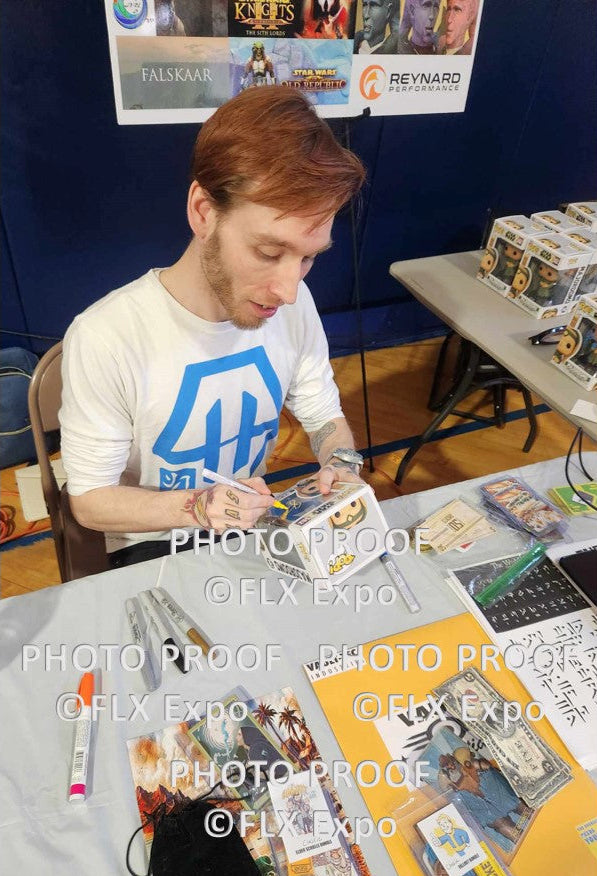 Derek Lane SIGNED Majordomo Funko Pop!