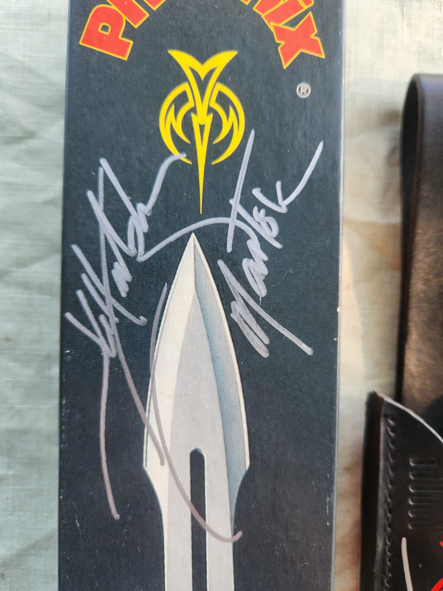 J.G. Hertzler SIGNED United Cutlery Dagger