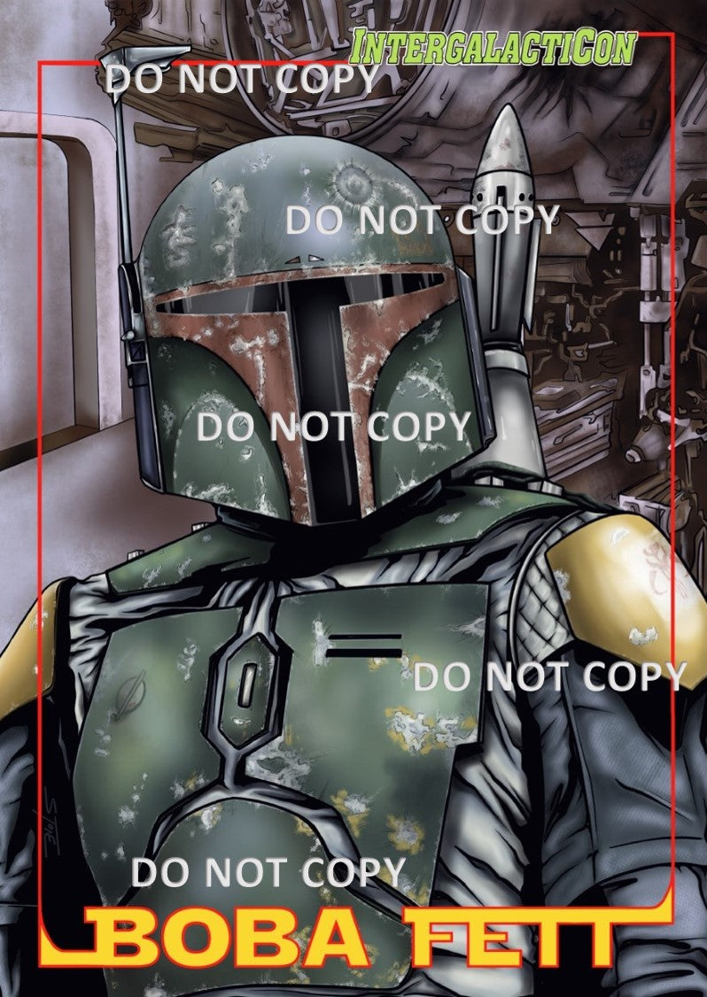 Exclusive Boba Fett Trading Card