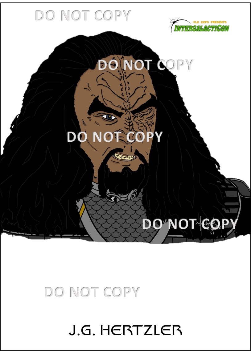 Exclusive Martok (DS9) Trading Card