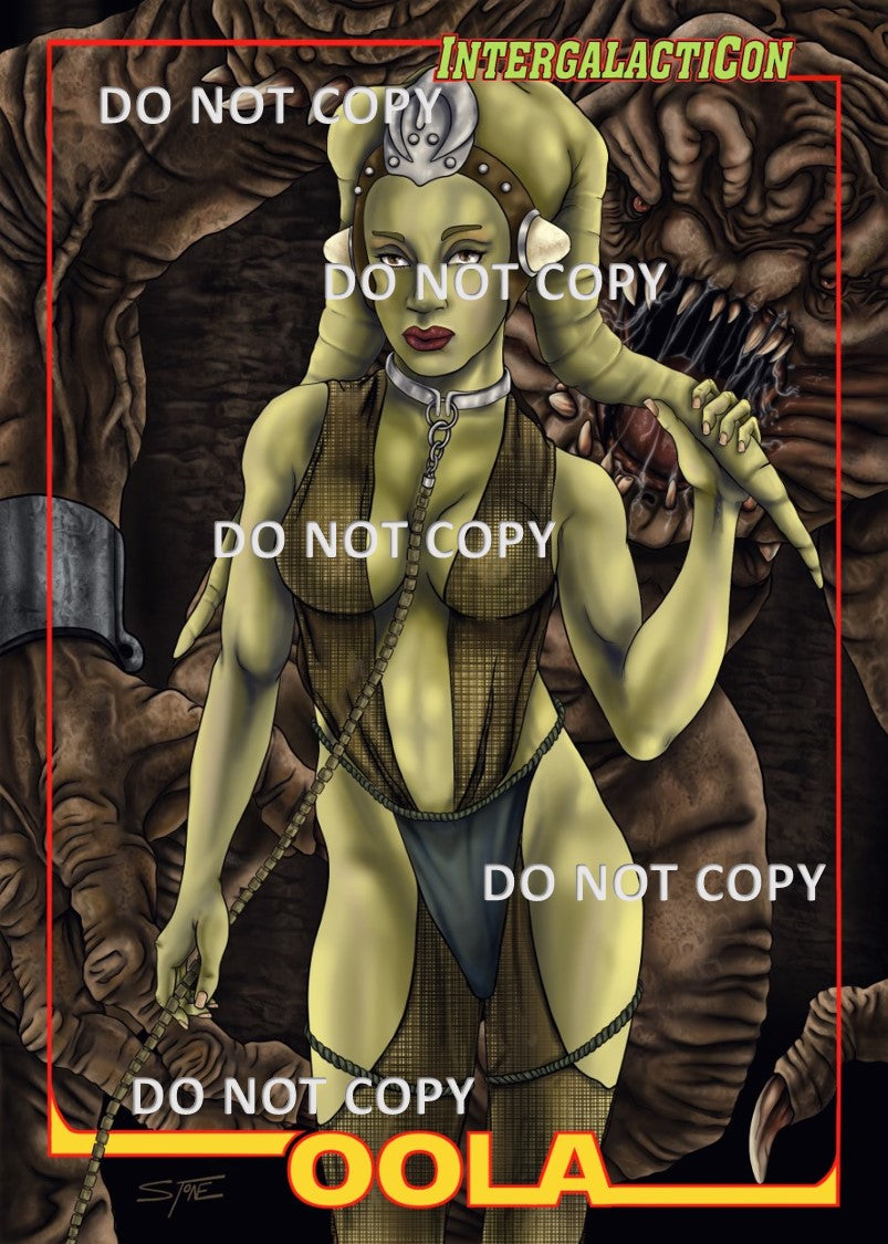 Exclusive Oola Trading Card