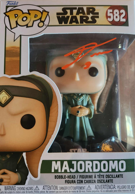 Derek Lane SIGNED Twi'lek Majordomo Funko Pop!