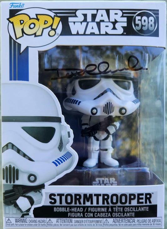 David Church SIGNED 'ANH' Stormtrooper Funko Pop!