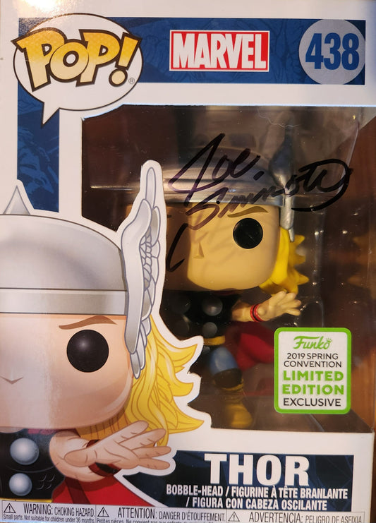 Joe Sinnott SIGNED Thor #438 Exclusive Funko Pop!