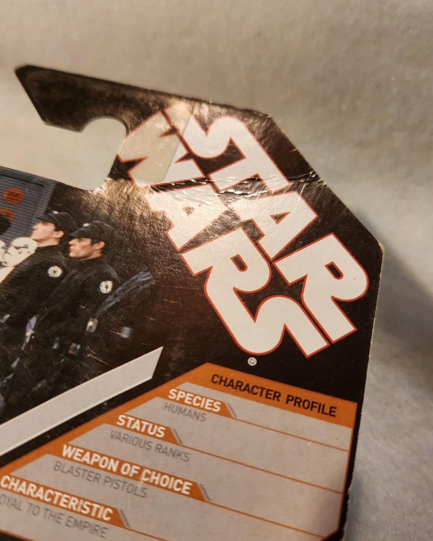 SIGNED "Star Wars" Imperial Officer Figure