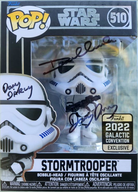 MULTI-SIGNED Stormtrooper Funko Pop!