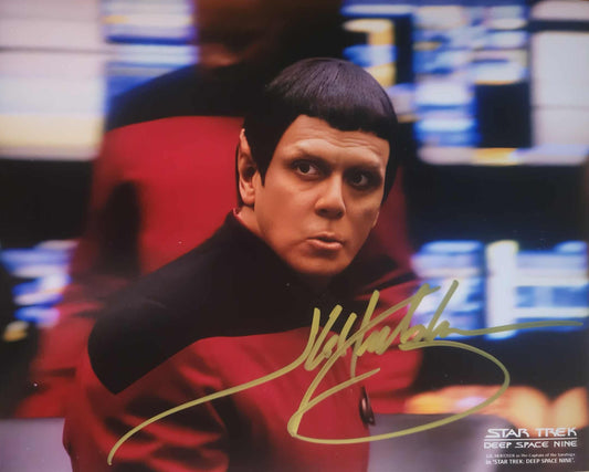 J.G. Hertzler SIGNED Vulcan Captain 8x10