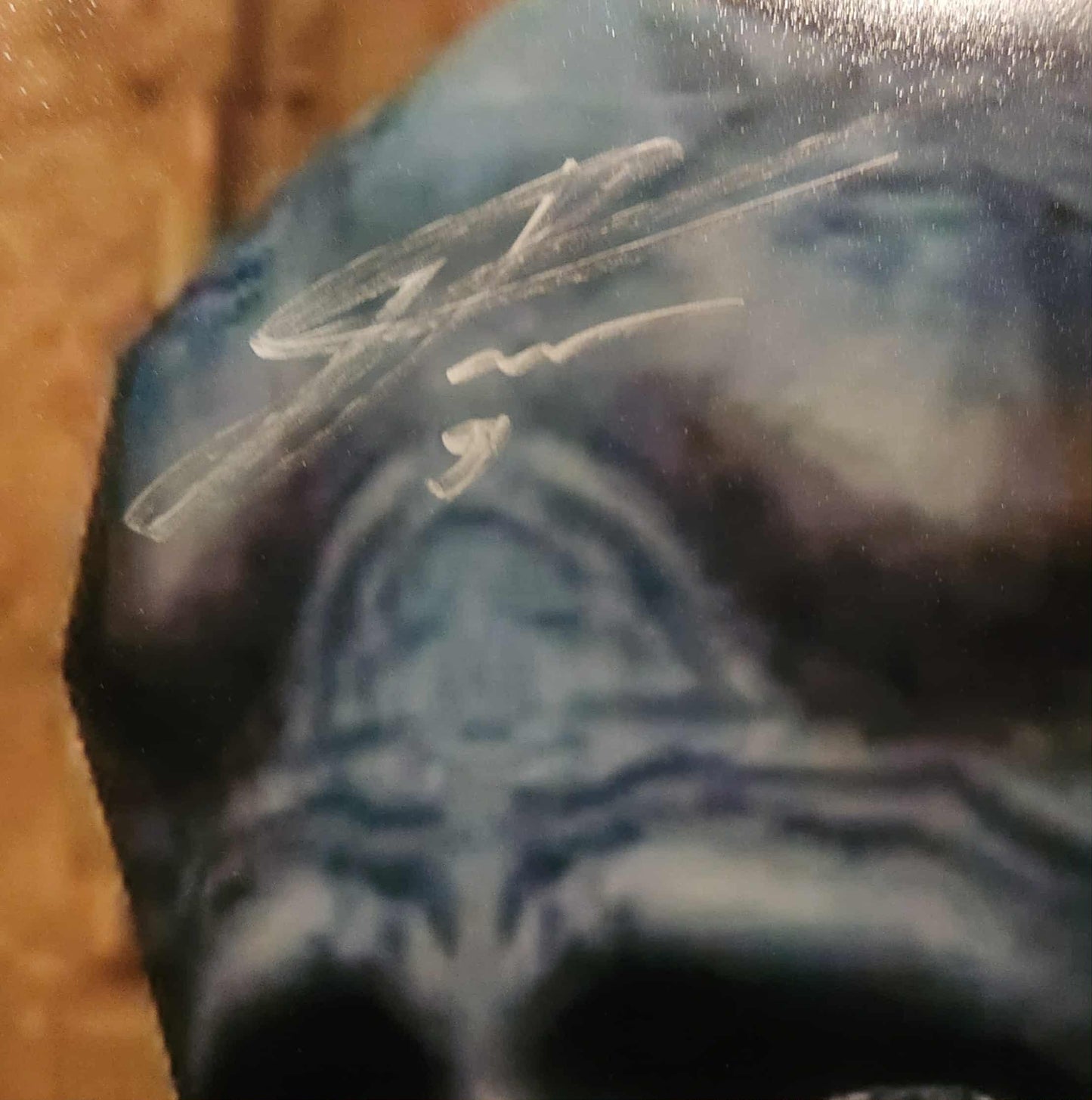 Derek Lane SIGNED Blue Twi'lek Male 8x10 *DRY MARKER