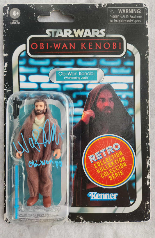 Warren Proulx SIGNED Retro Collection Obi-Wan Kenobi Figure