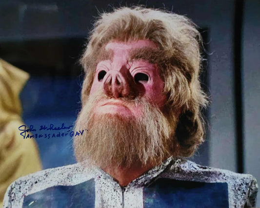 John Wheeler SIGNED Ambassador Gav 8x10