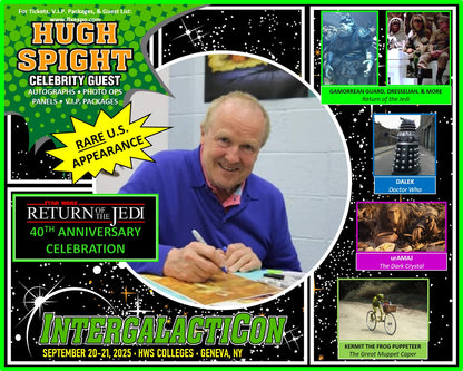 HUGH SPIGHT - Celebrity Guest