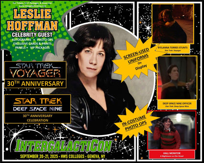 LESLIE HOFFMAN - Celebrity Guest