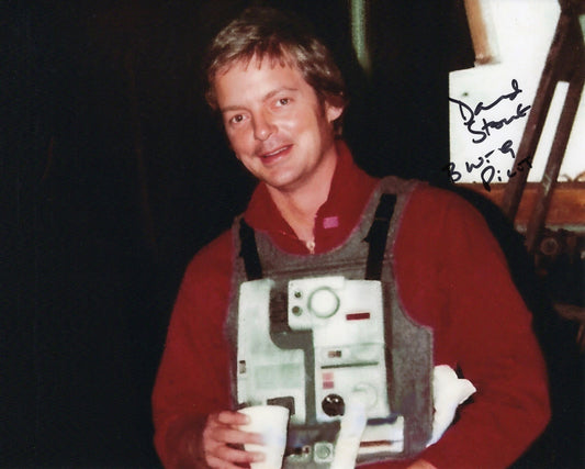 David Stone SIGNED B-Wing Pilot 8x10