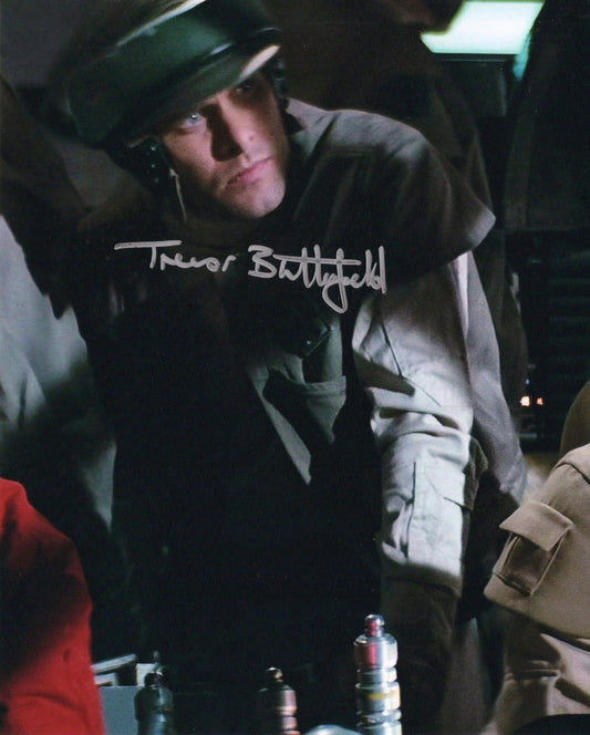 Trevor Butterfield SIGNED Lt. Blount 8x10 (Vertical)