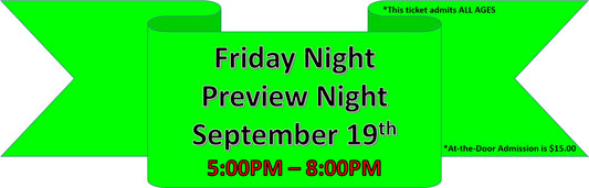 IntergalactiCON Friday Night Preview Night Admission