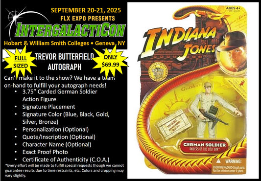 Trevor Butterfield Signed German Soldier Figure - PREORDER