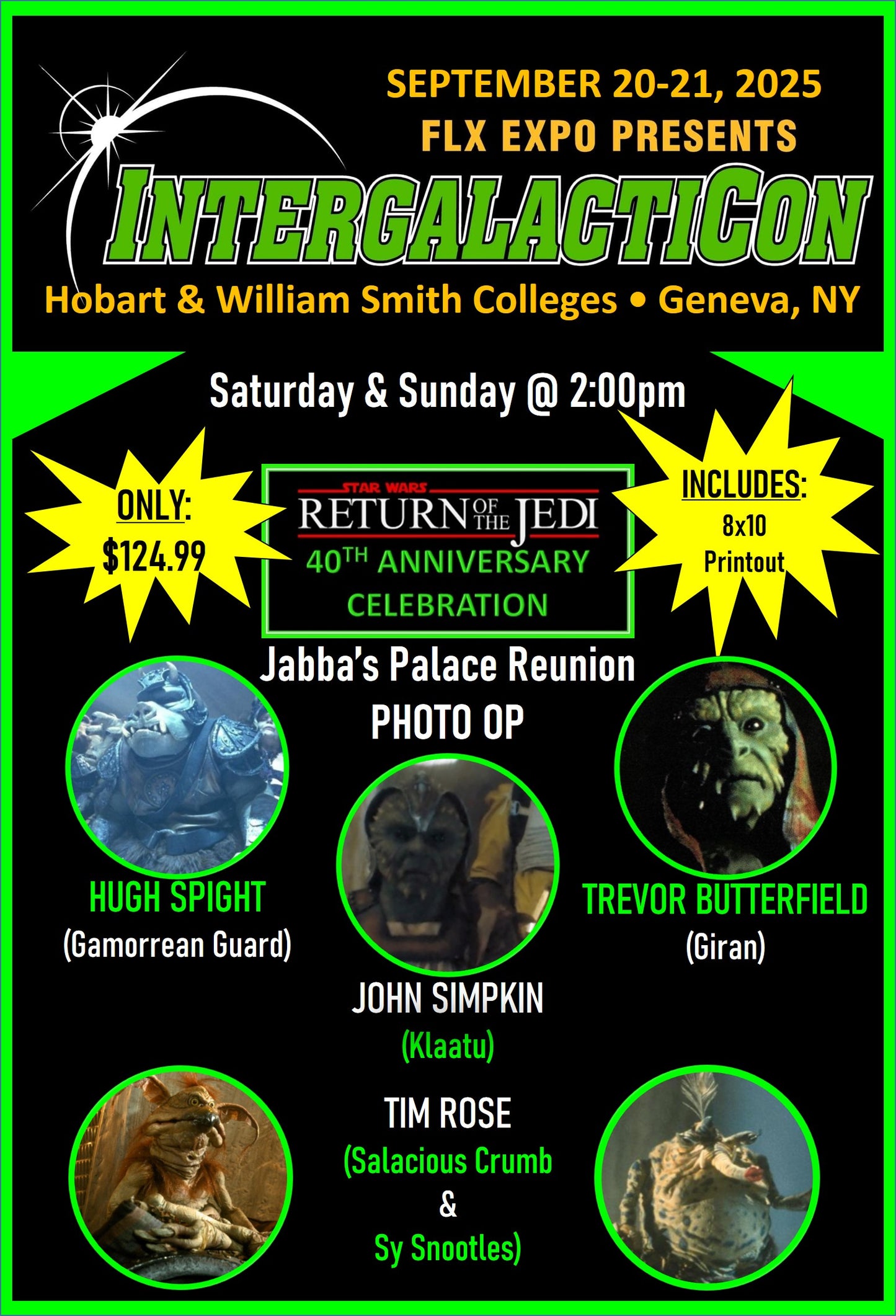 Jabba's Palace Reunion Photo Op