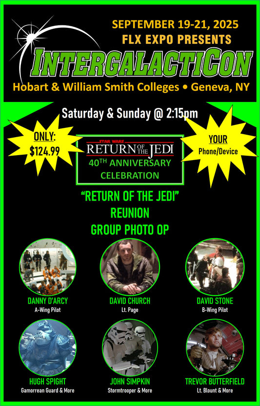 "Return of the Jedi" Reunion Photo Op