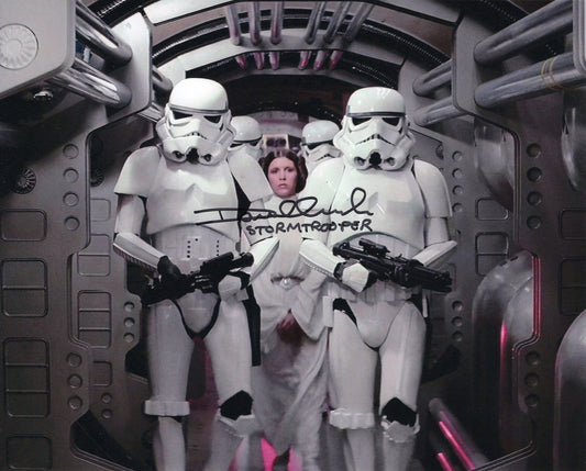 David Church SIGNED Stormtrooper 8x10 (Escort)