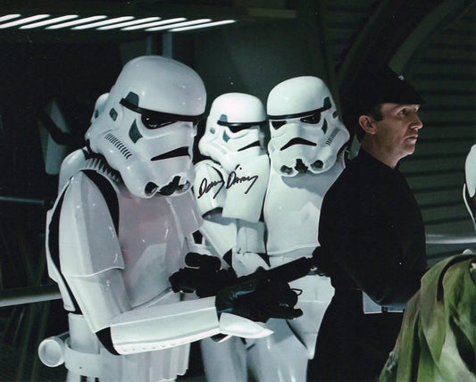 Danny D'Arcy SIGNED Stormtrooper 8x10