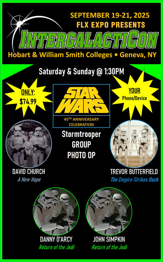 Stormtroopers Group Photo Op