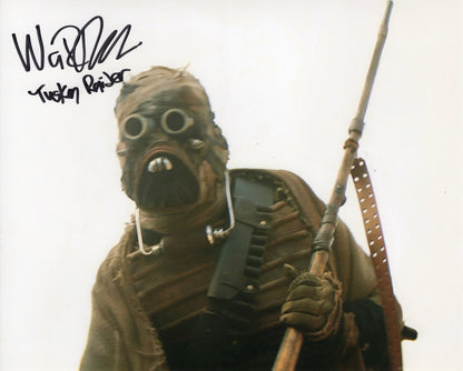 Warren Proulx SIGNED Tusken Raider 8x10