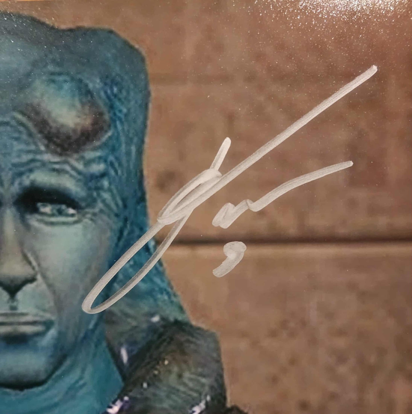 Derek Lane SIGNED Twi'lek Majordomo 8x10