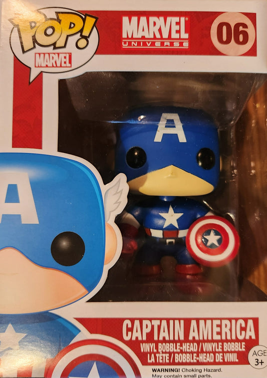 Joe Sinnott SIGNED Captain America #06 Funko Pop!
